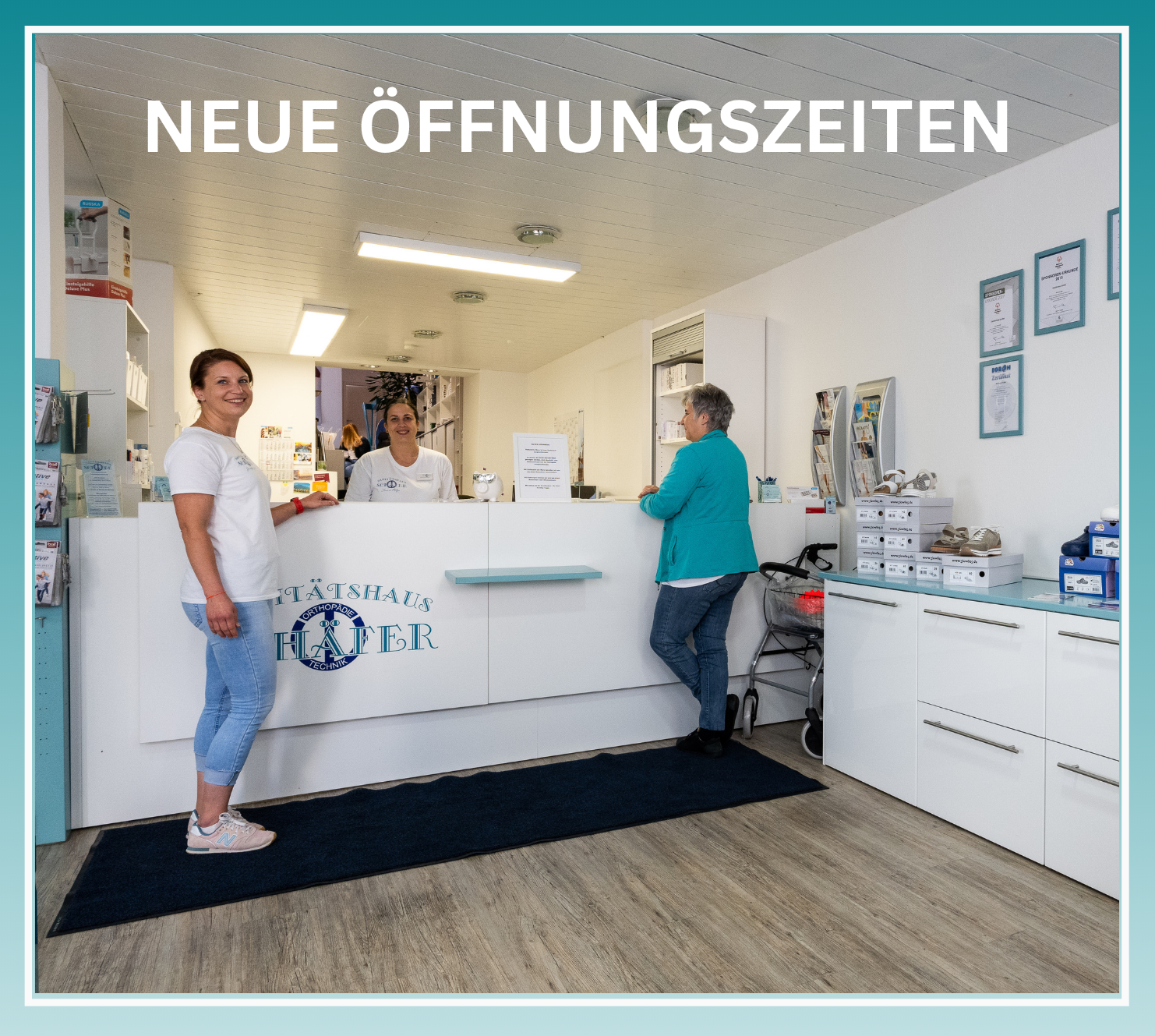 Neue Öffnungszeiten ab sofort – mehr Zeit für Qualität