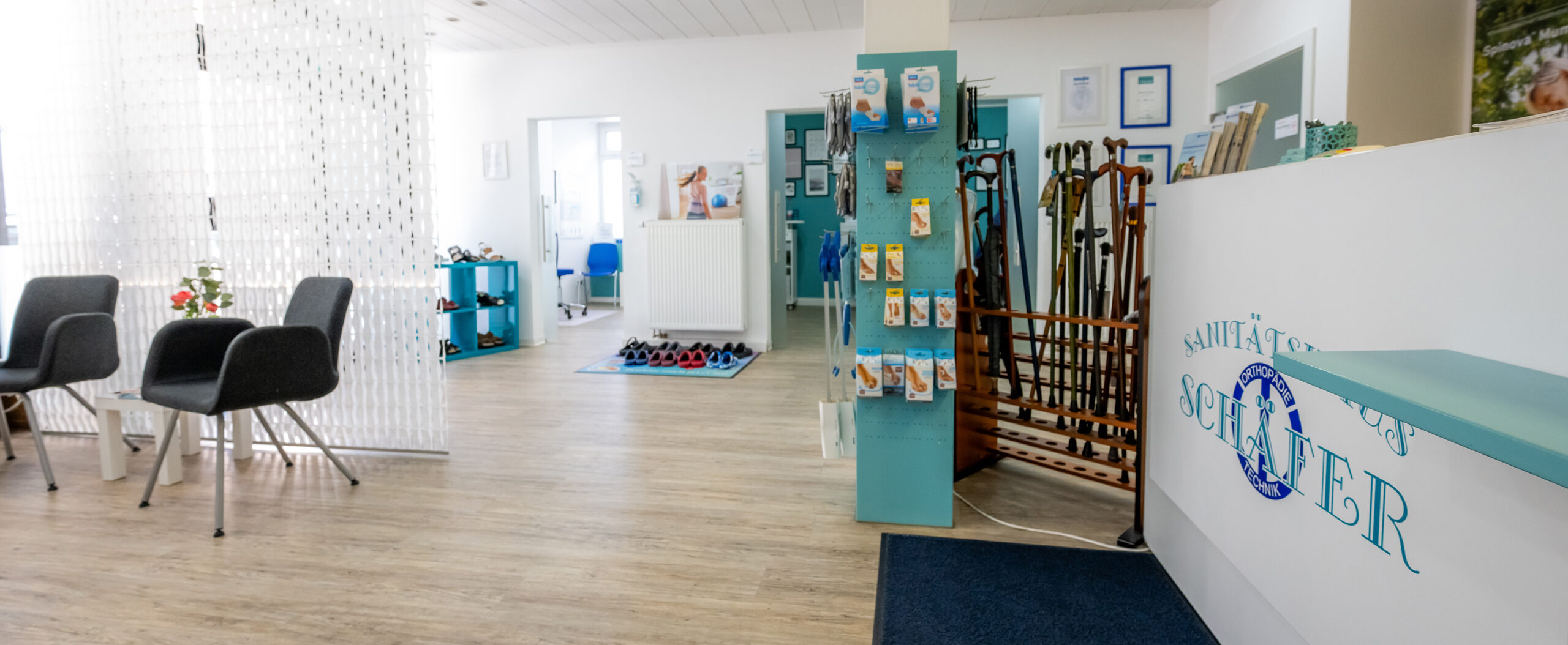 Unsere Rehabilitationstechnik im Sanitätshaus Schäfer in Usingen